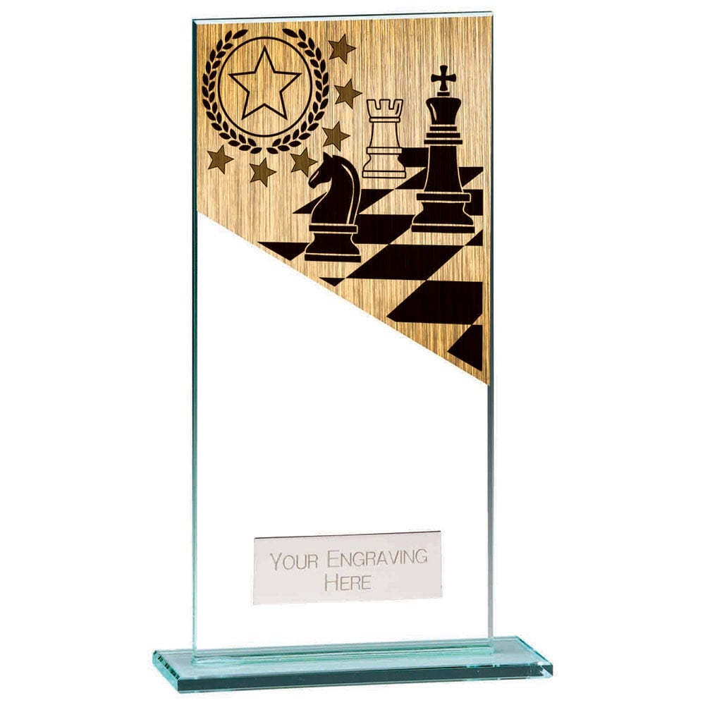 Mustang Chess Jade Glass Award 2 Mustang Chess Jade Glass Award - Image 2