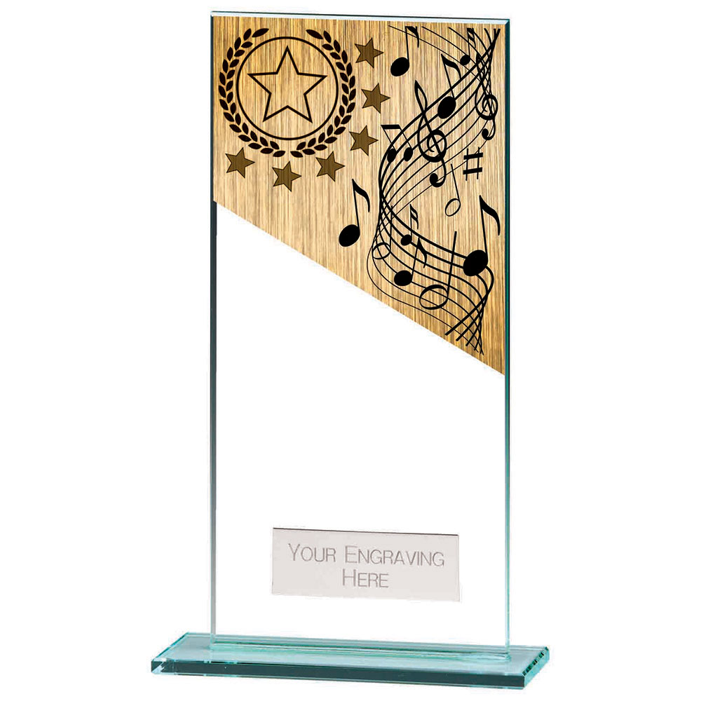 Mustang Music Jade Glass Award 6 Mustang Music Jade Glass Award - Image 6