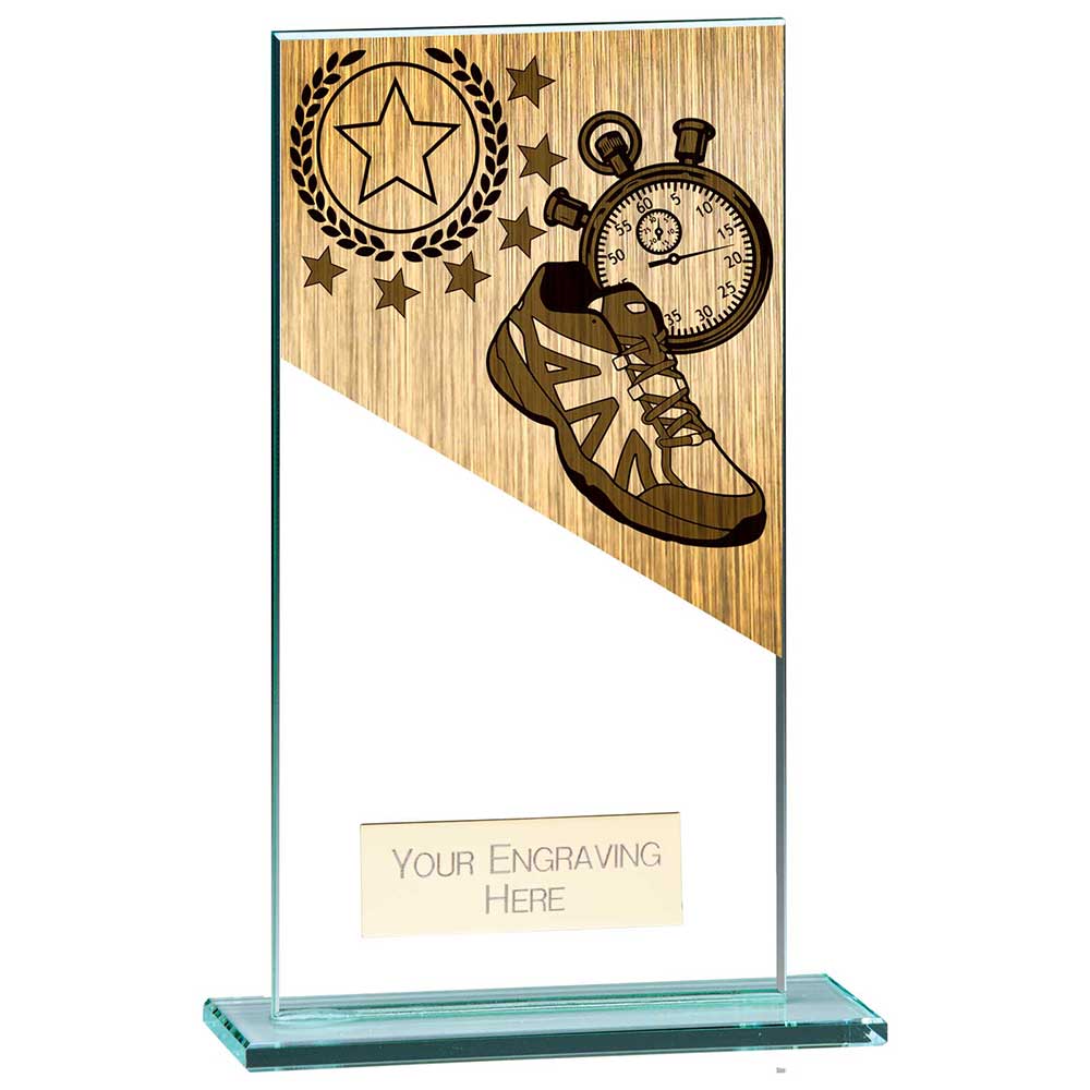 Mustang Running Jade Glass Award 5 Mustang Running Jade Glass Award - Image 5