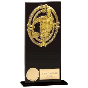 Maverick Fusion Rugby Black Glass Award