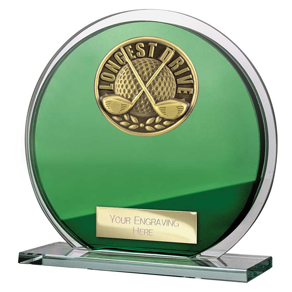 Seismic Golf Longest Drive Green Glass Award 3 Seismic Golf Longest Drive Green Glass Award - Image 3