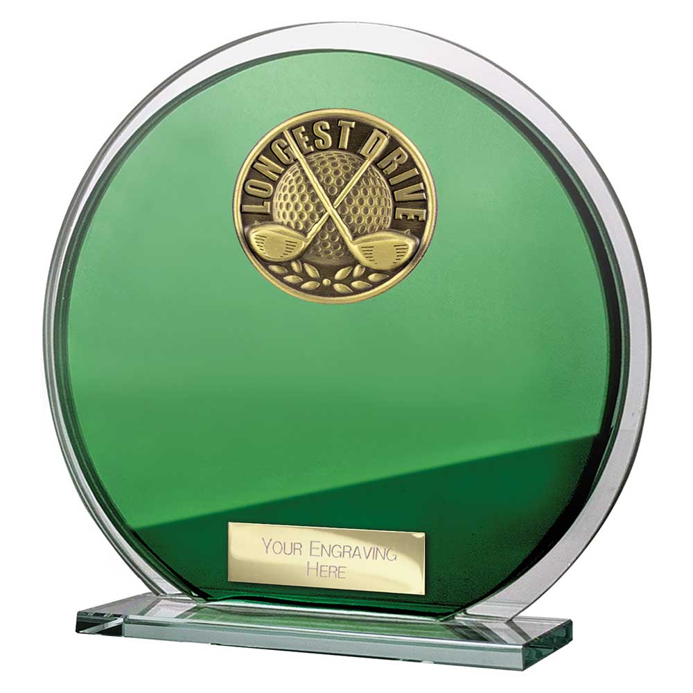 Seismic Golf Longest Drive Green Glass Award 4 Seismic Golf Longest Drive Green Glass Award - Image 4