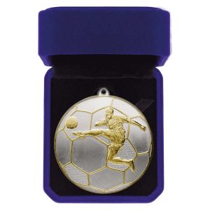 Premiership Football Medal and Box