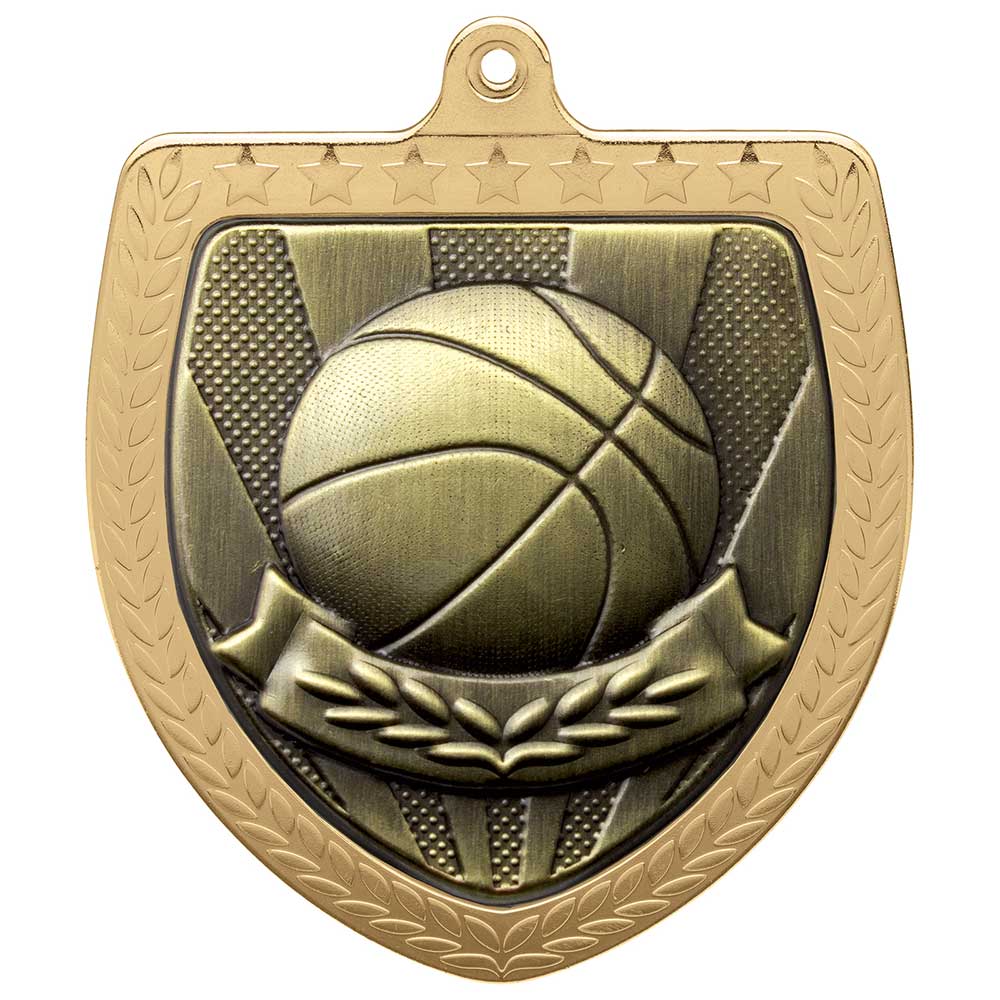 Cobra Basketball Shield Medal 3 Cobra Basketball Shield Medal - Image 3
