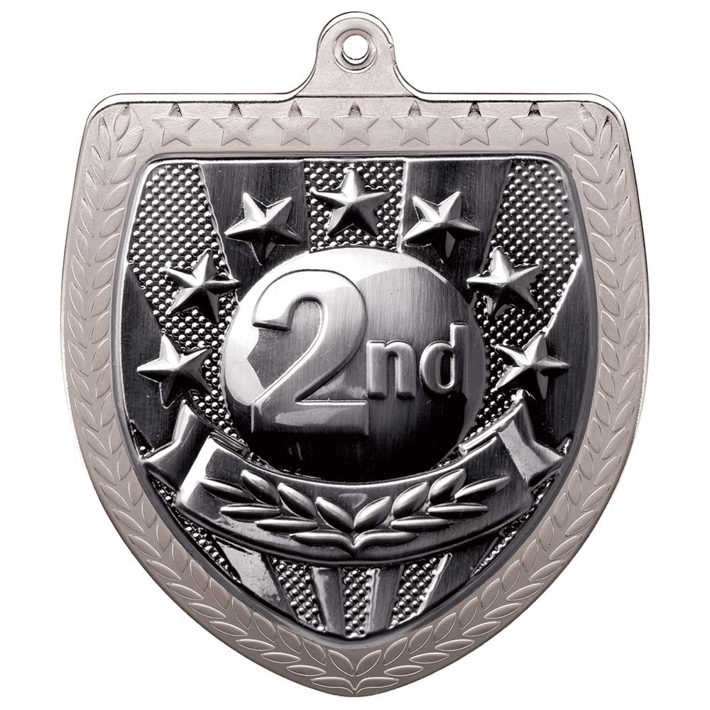 Cobra 2nd Place Shield Medal 1 Cobra 2nd Place Shield Medal