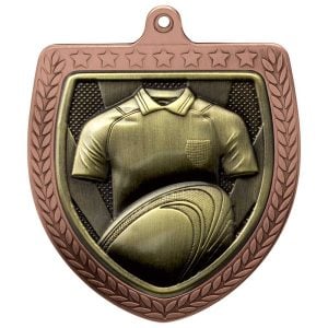 Cobra Rugby Shirt and Ball Shield Medal
