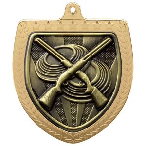 Cobra Clay Pigeon Shooting Shield Medal