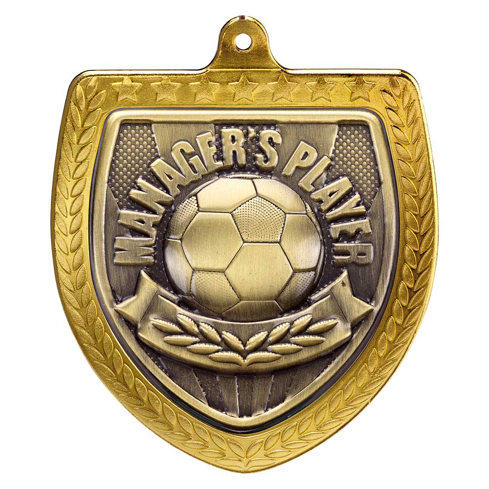 Cobra Football Managers Player Shield Medal 1 Cobra Football Managers Player Shield Medal