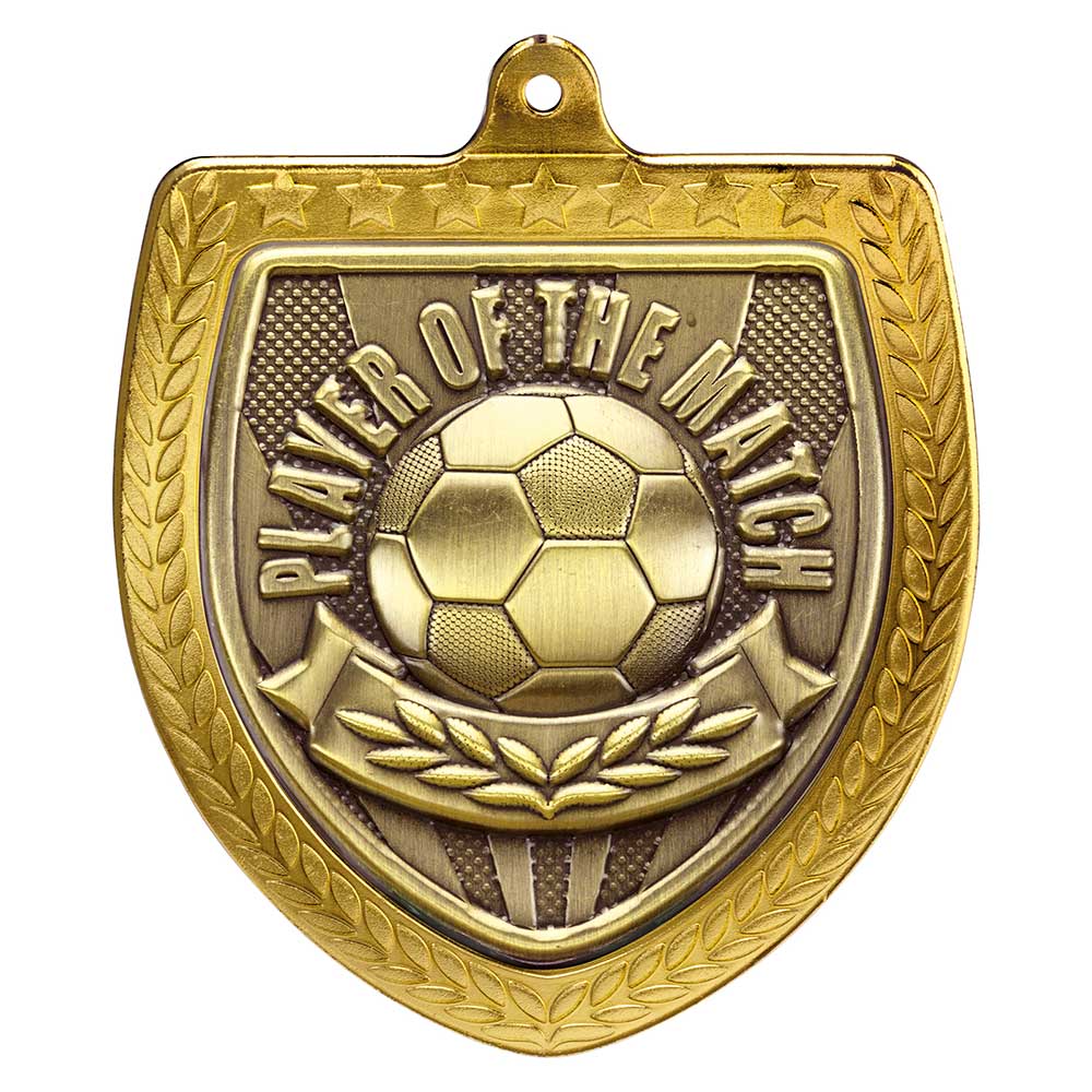 Cobra Football Player of the Match Shield Medal 1 Cobra Football Player of the Match Shield Medal