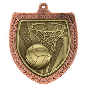 Cobra Netball Shield Medal
