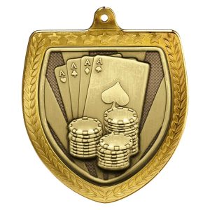 Cobra Cards Shield Medal