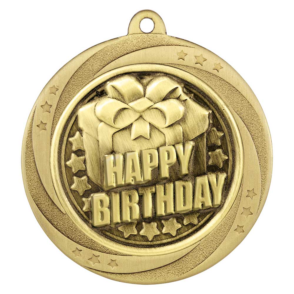 Superstar Happy Birthday Medal 3 Superstar Happy Birthday Medal - Image 3