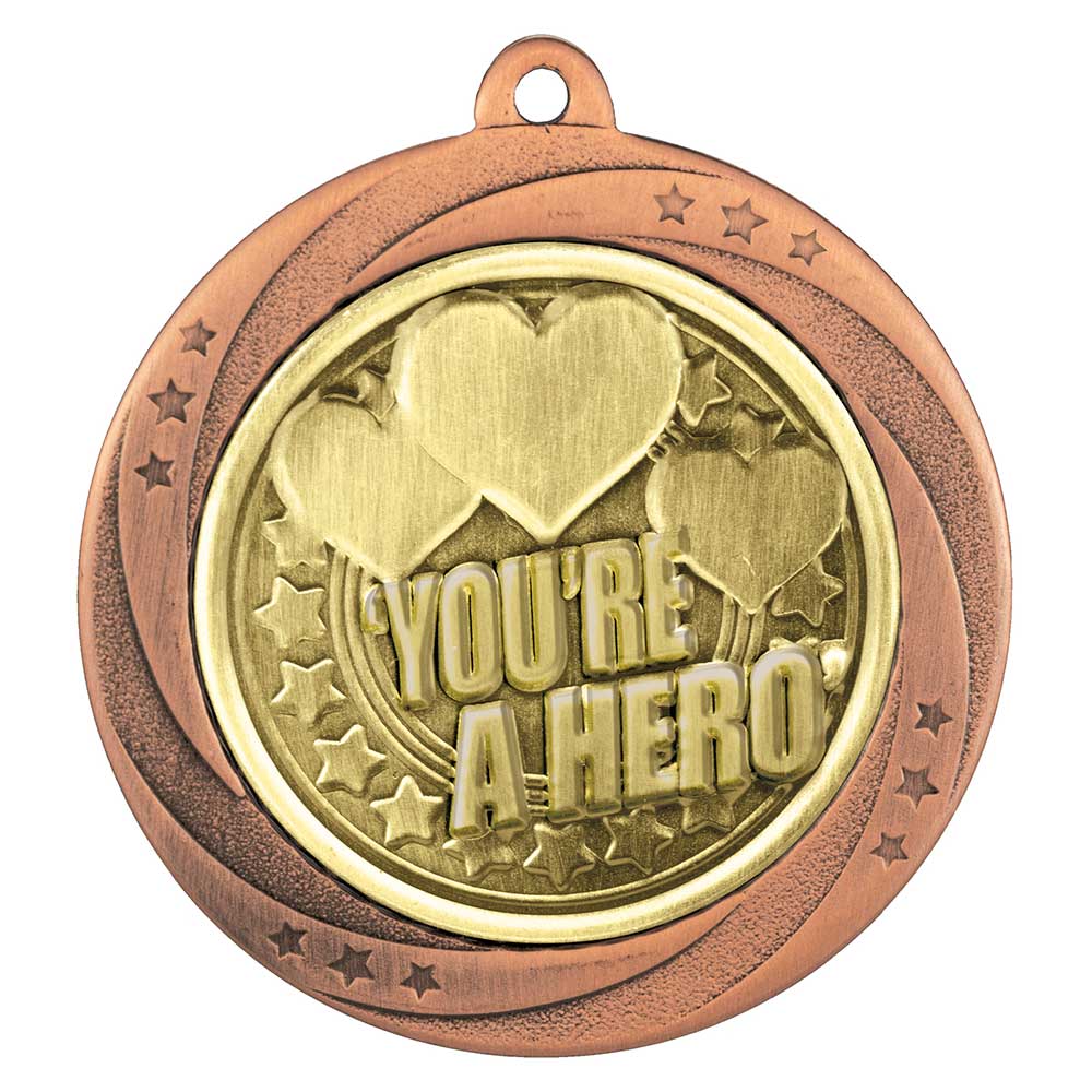 Superstar You're a Hero Medal 1 Superstar You're a Hero Medal
