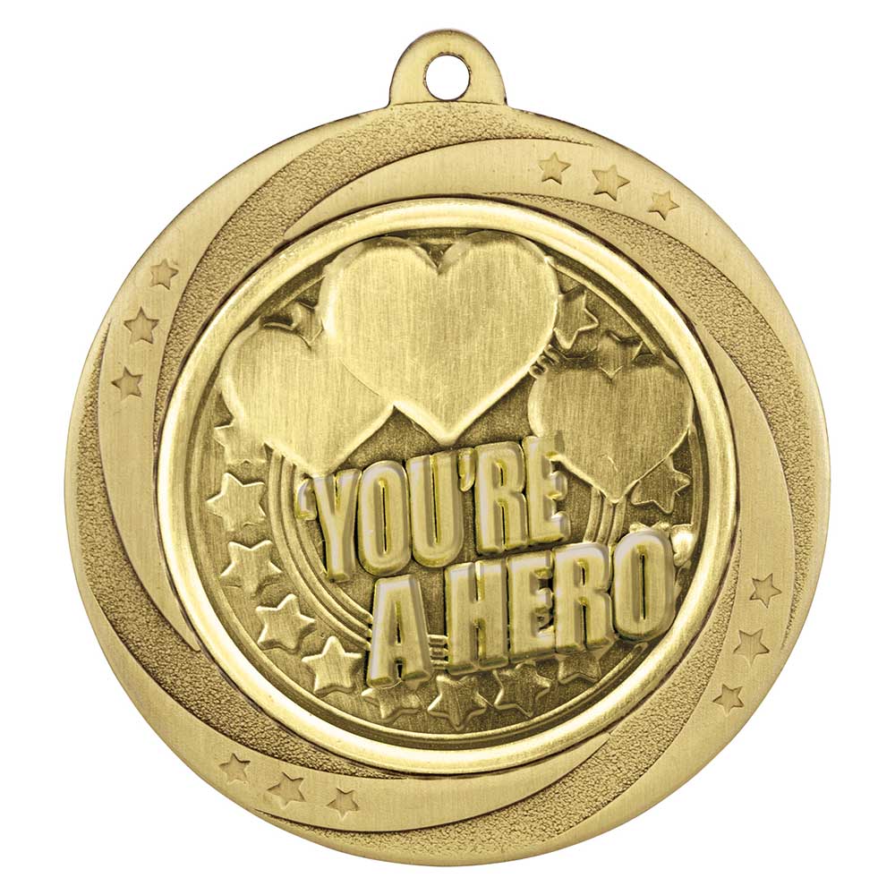 Superstar You're a Hero Medal 3 Superstar You're a Hero Medal - Image 3
