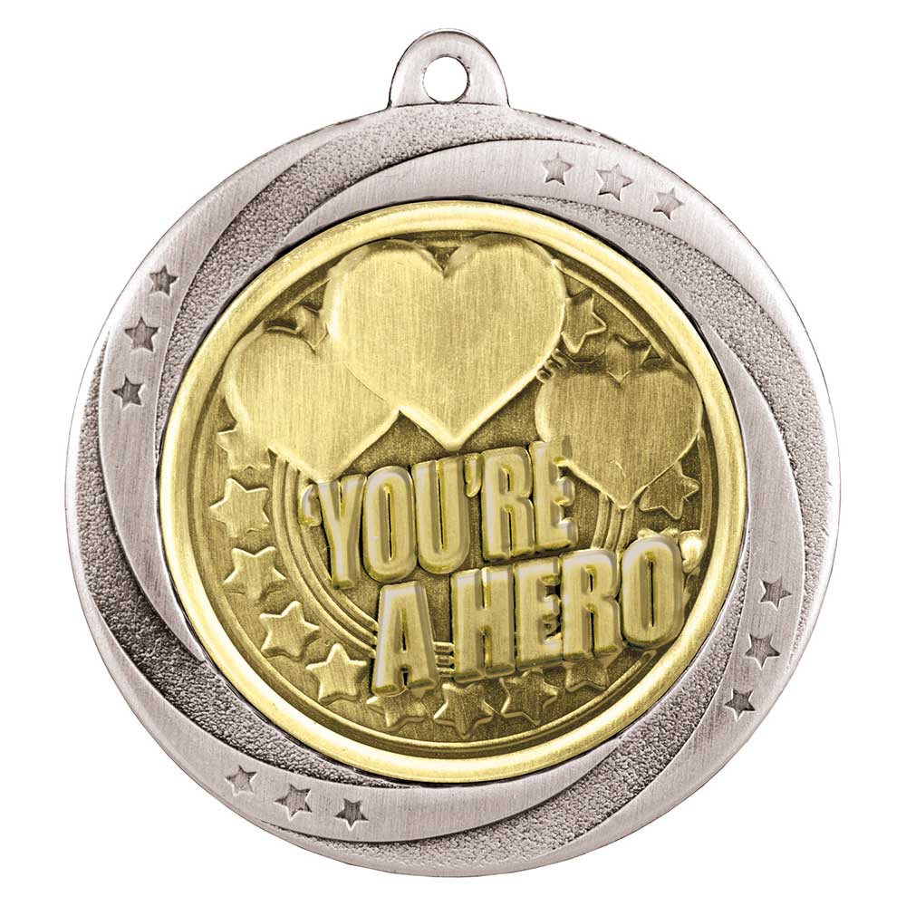 Superstar You're a Hero Medal 4 Superstar You're a Hero Medal - Image 4