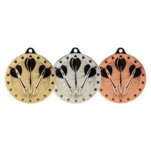 Cascade Stars Darts Medal