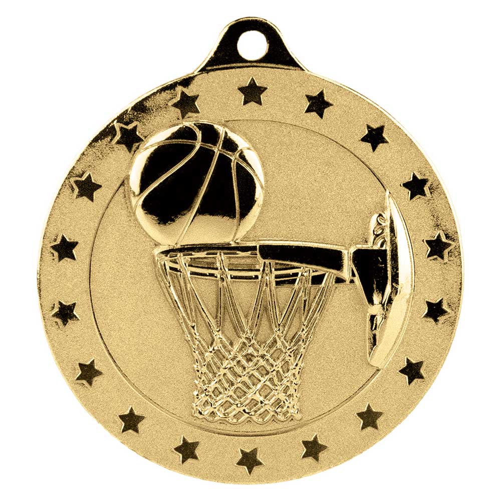 Cascade Stars Basketball Medal 3 Cascade Stars Basketball Medal - Image 3