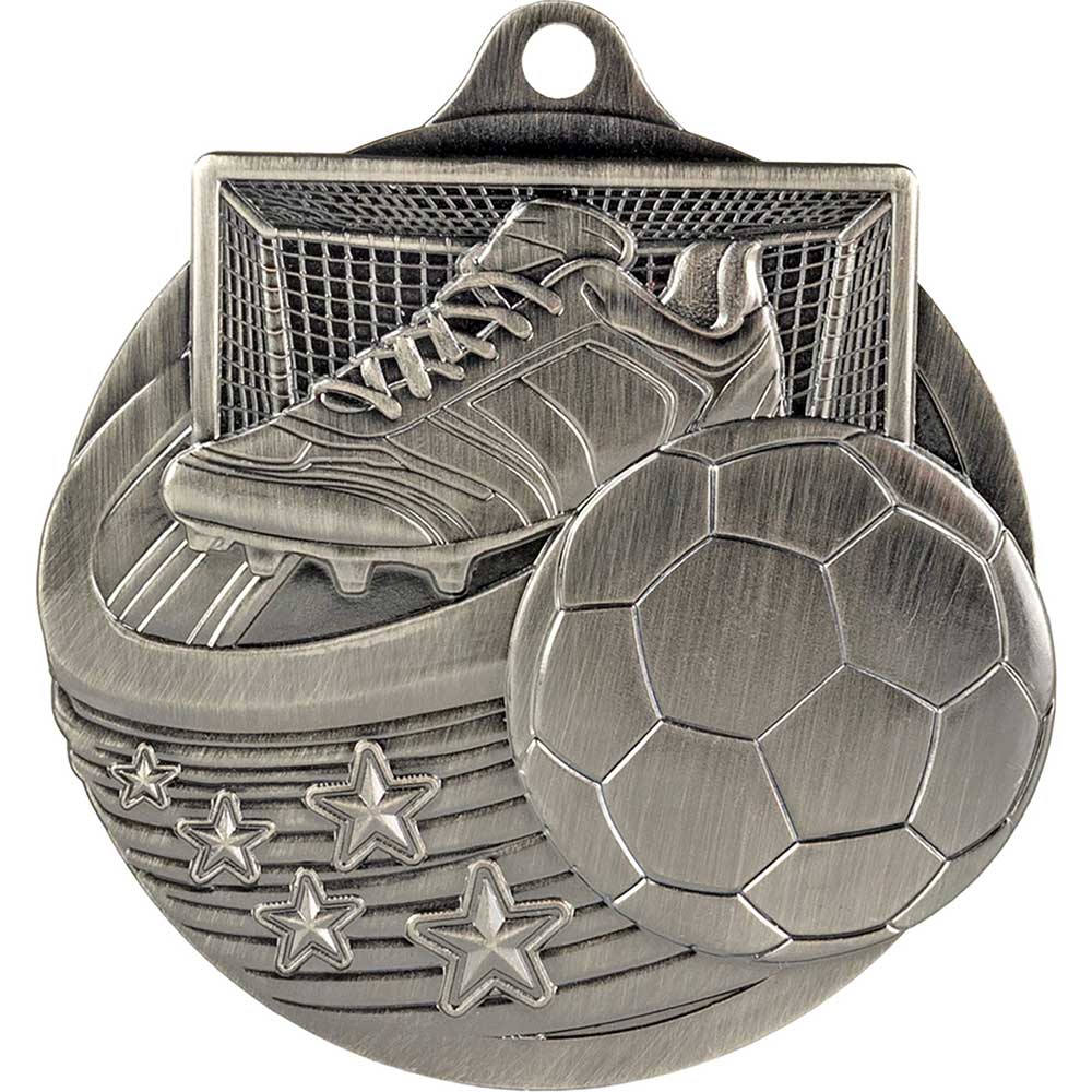 Power Strike Football 50mm Medal 4 Power Strike Football 50mm Medal - Image 4