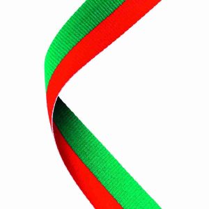 Red and Green Medal Ribbon