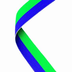 Purple and Green Medal Ribbon
