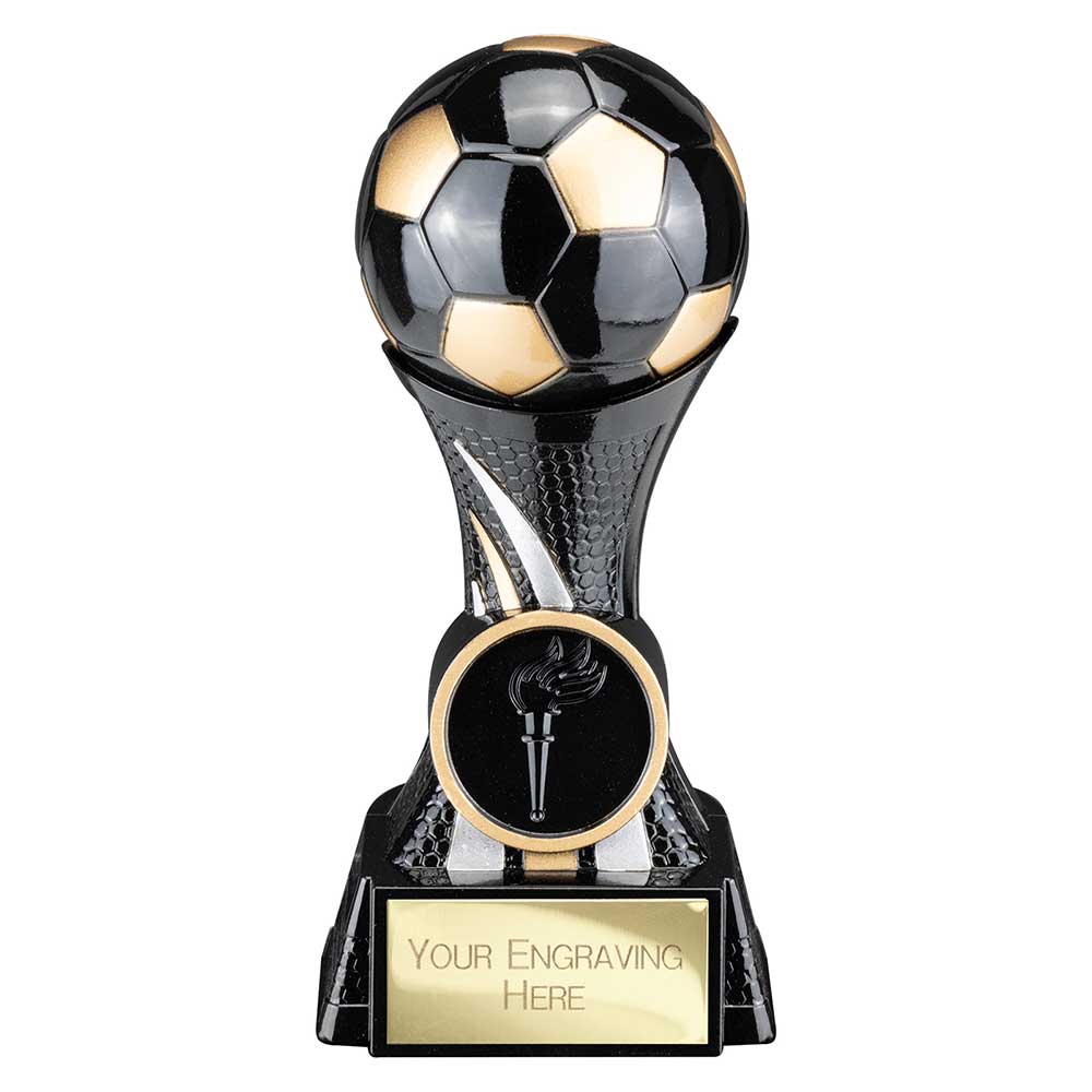 Attack Strike Football Trophy Black and Gold 5 Attack Strike Football Trophy Black and Gold - Image 5