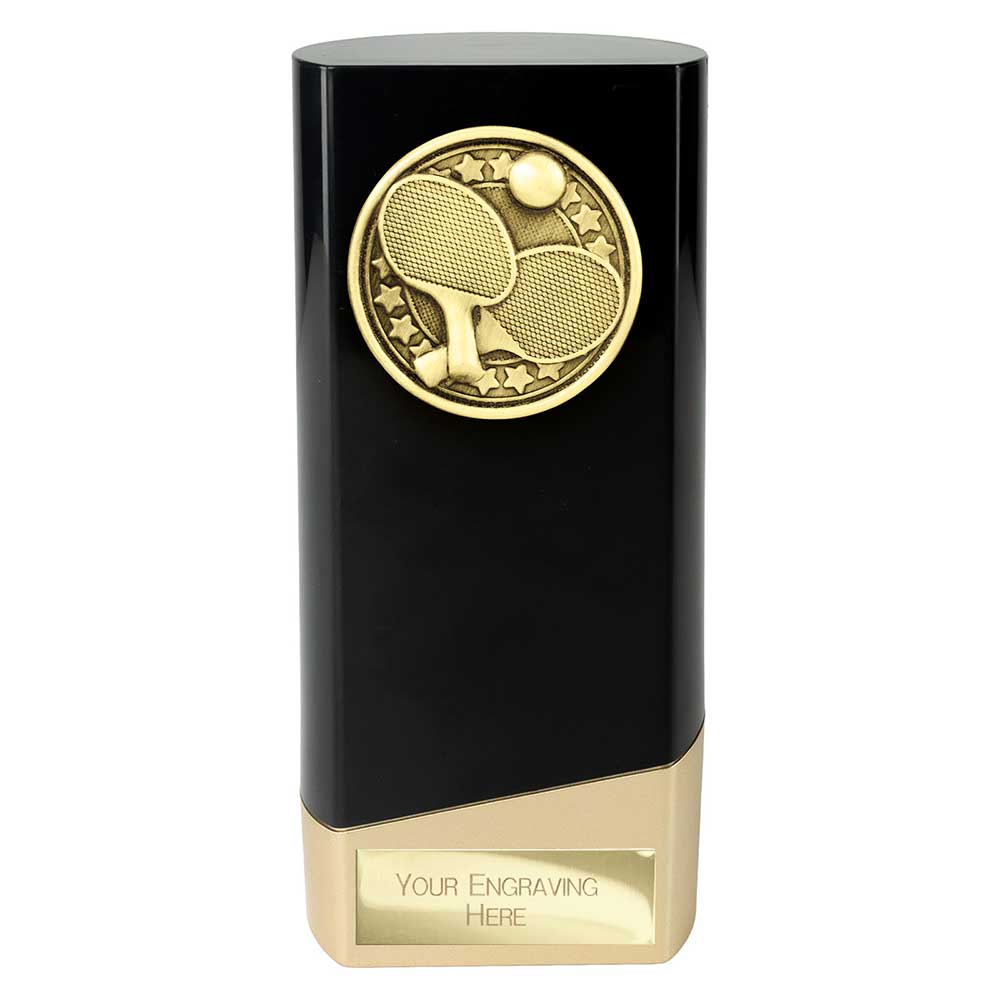 Prime Superstar Table Tennis Trophy Black and Gold 1 Prime Superstar Table Tennis Trophy Black and Gold