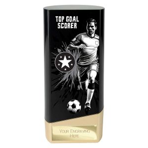 Prime Top Goal Scorer Trophy Black and Gold
