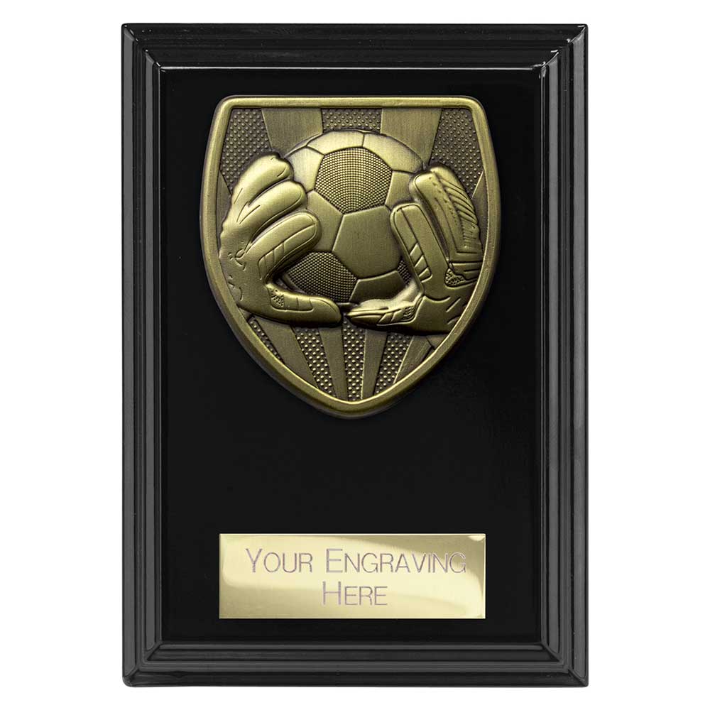 Cobra Plaque Football Goal Keeper Black 2 Cobra Plaque Football Goal Keeper Black - Image 2