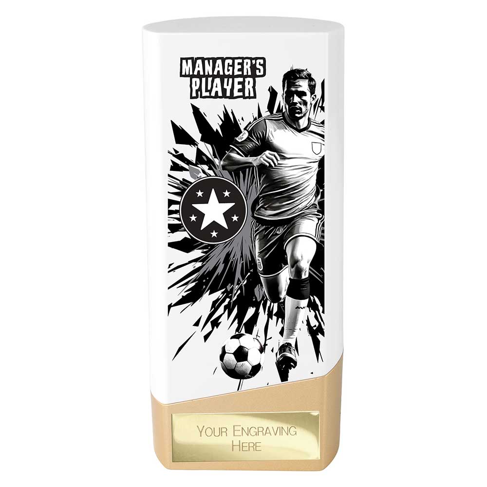 Prime Managers Player Trophy White and Gold 1 Prime Managers Player Trophy White and Gold