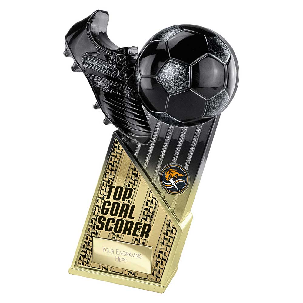 The Marauders Football Top Goal Scorer Trophy Gold and Black 1 The Marauders Football Top Goal Scorer Trophy Gold and Black