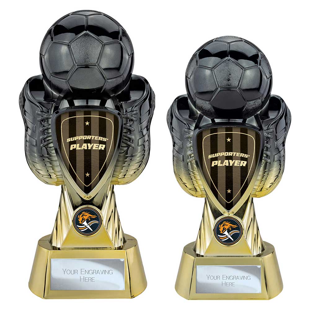 Tournament Supporter Player Trophy Black and Gold 2 Tournament Supporter Player Trophy Black and Gold - Image 2