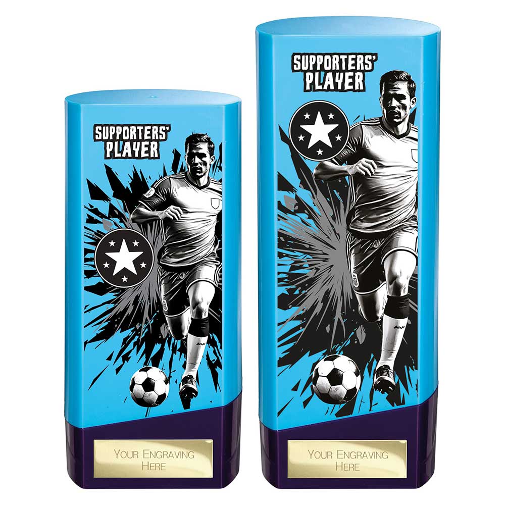 Prime Supporter Player Trophy Blue and Purple 2 Prime Supporter Player Trophy Blue and Purple - Image 2