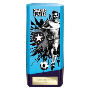 Prime Coaches Player Trophy Blue and Purple