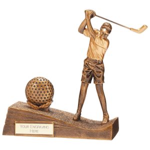 Horizon Golf Female Figure Gold