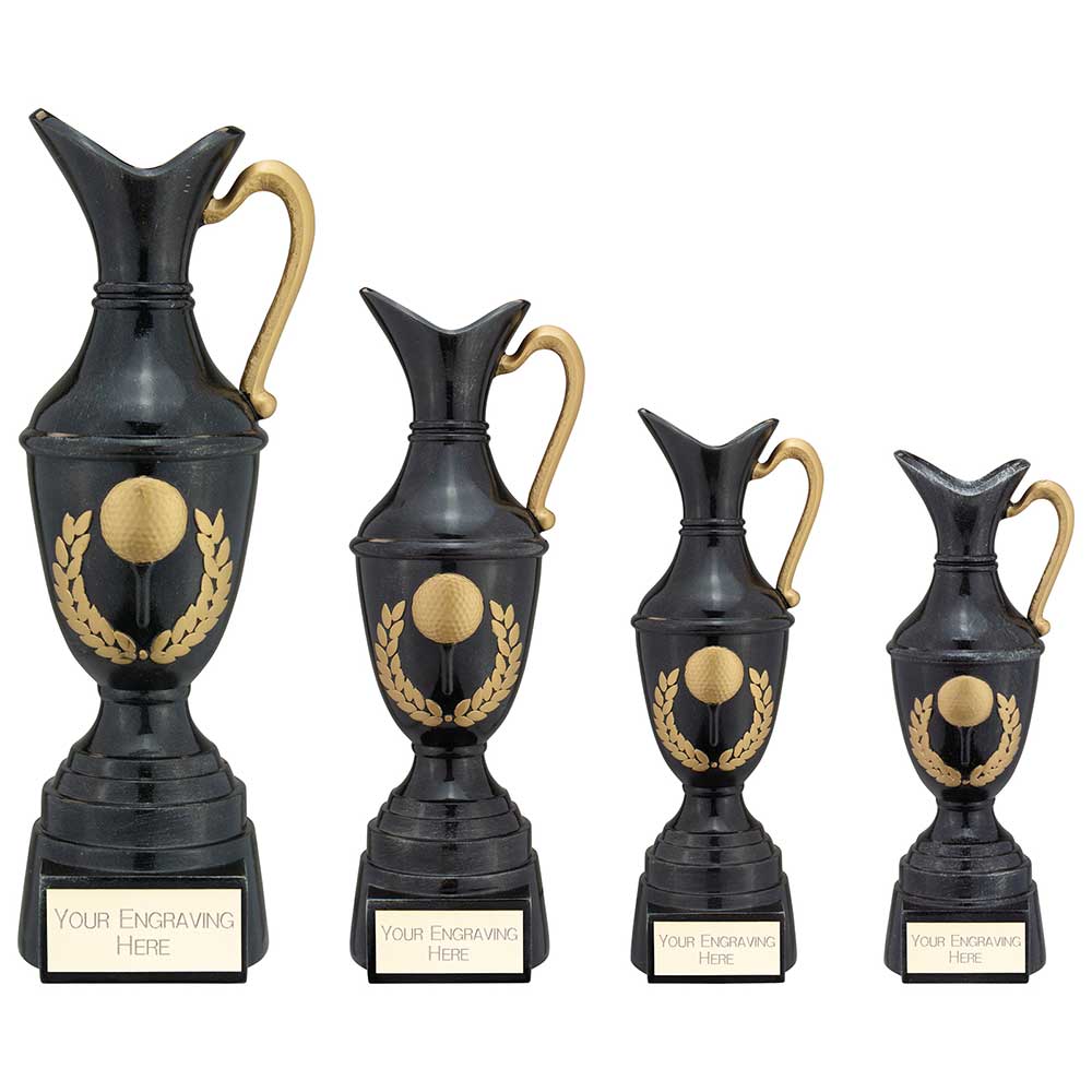 The Champions Claret Jug Golf Trophy Black and Gold 2 The Champions Claret Jug Golf Trophy Black and Gold - Image 2