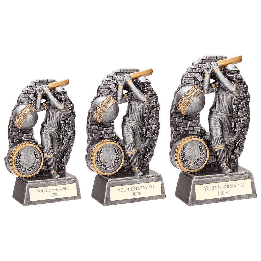 Blast Out Cricket Male Trophy 2 Blast Out Cricket Male Trophy - Image 2