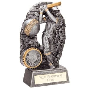 Blast Out Cricket Male Trophy