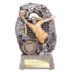 Blast Out Football Goalkeeper Trophy