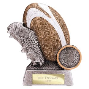 Exodus Rugby Boot and Ball Trophy