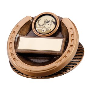 Endurance Equestrian Horse Shoe Trophy
