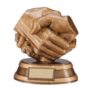 Respect Handshake Trophy