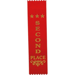 Recognition 2nd Place Red Ribbon