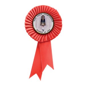 Tribute Mini Rosette Red
