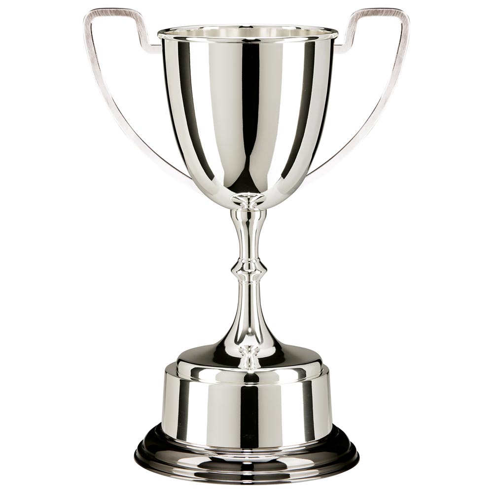 Portofino Electro Plated Nickel Silver Trophy Cup 4 Portofino Electro Plated Nickel Silver Trophy Cup - Image 4