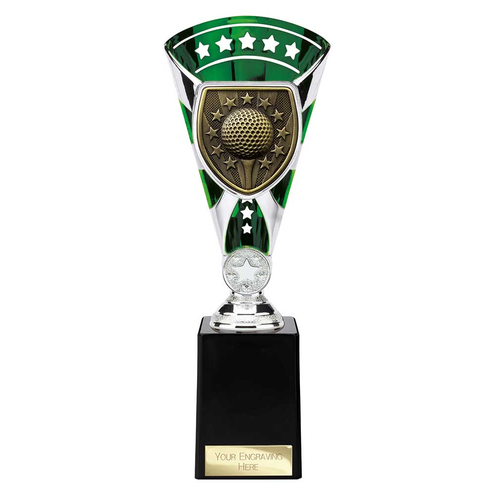 Cobra Star Trophy Cup Golf Green and Silver 3 Cobra Star Trophy Cup Golf Green and Silver - Image 3