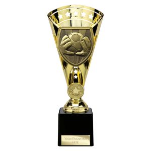 Cobra Star Trophy Cup Football Goal Keeper Gold