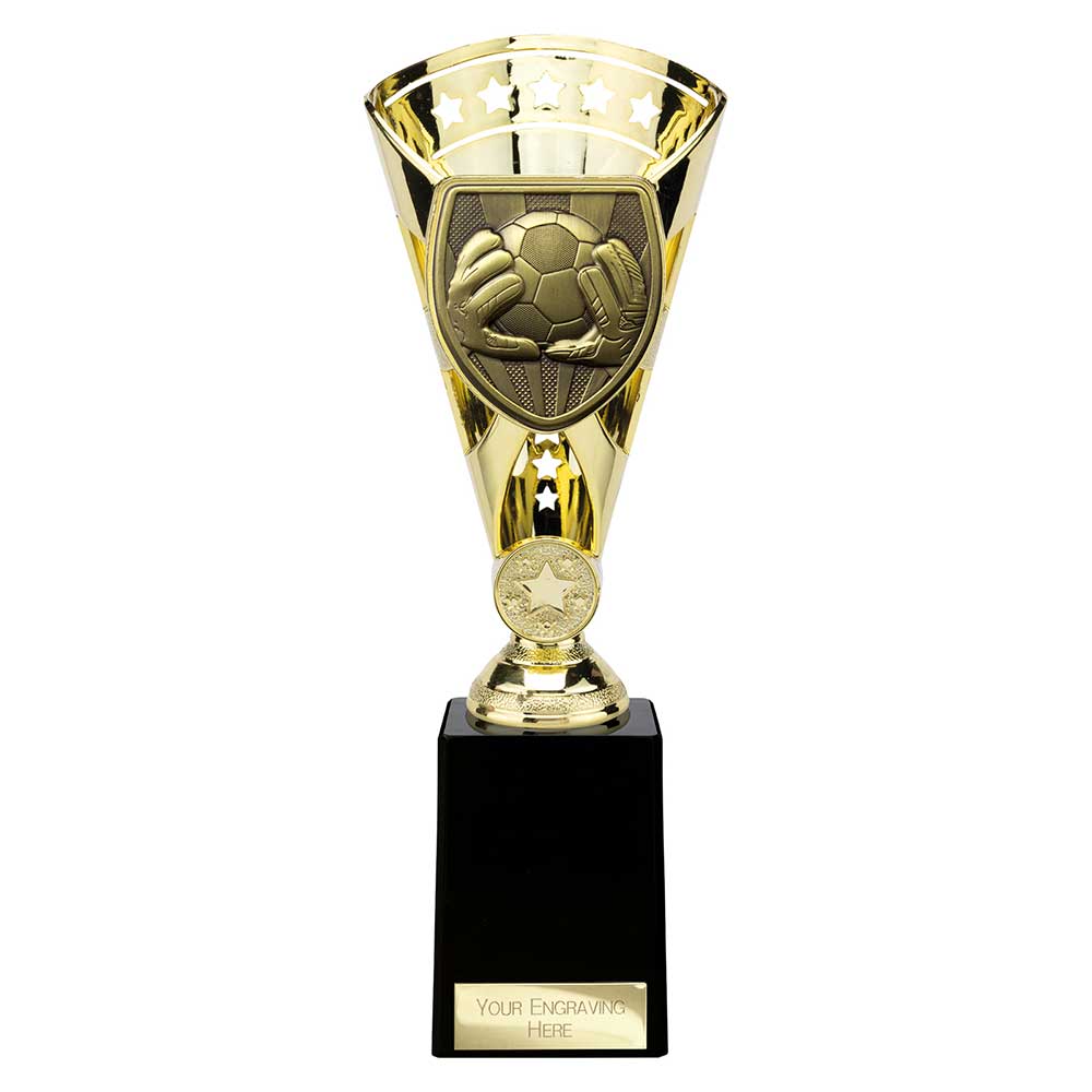 Cobra Star Trophy Cup Football Goal Keeper Gold 2 Cobra Star Trophy Cup Football Goal Keeper Gold - Image 2