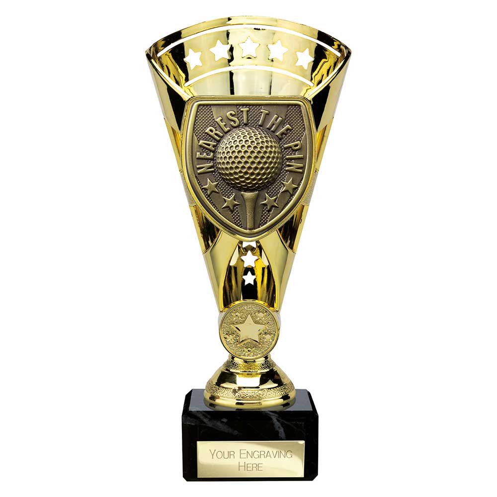Cobra Star Trophy Cup Golf Nearest the Pin Gold 2 Cobra Star Trophy Cup Golf Nearest the Pin Gold - Image 2