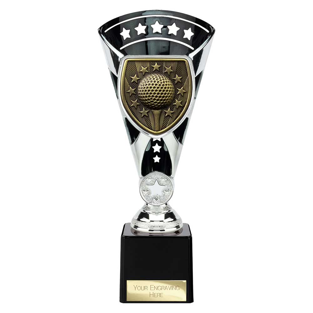 Cobra Star Trophy Cup Golf Silver and Black 1 Cobra Star Trophy Cup Golf Silver and Black