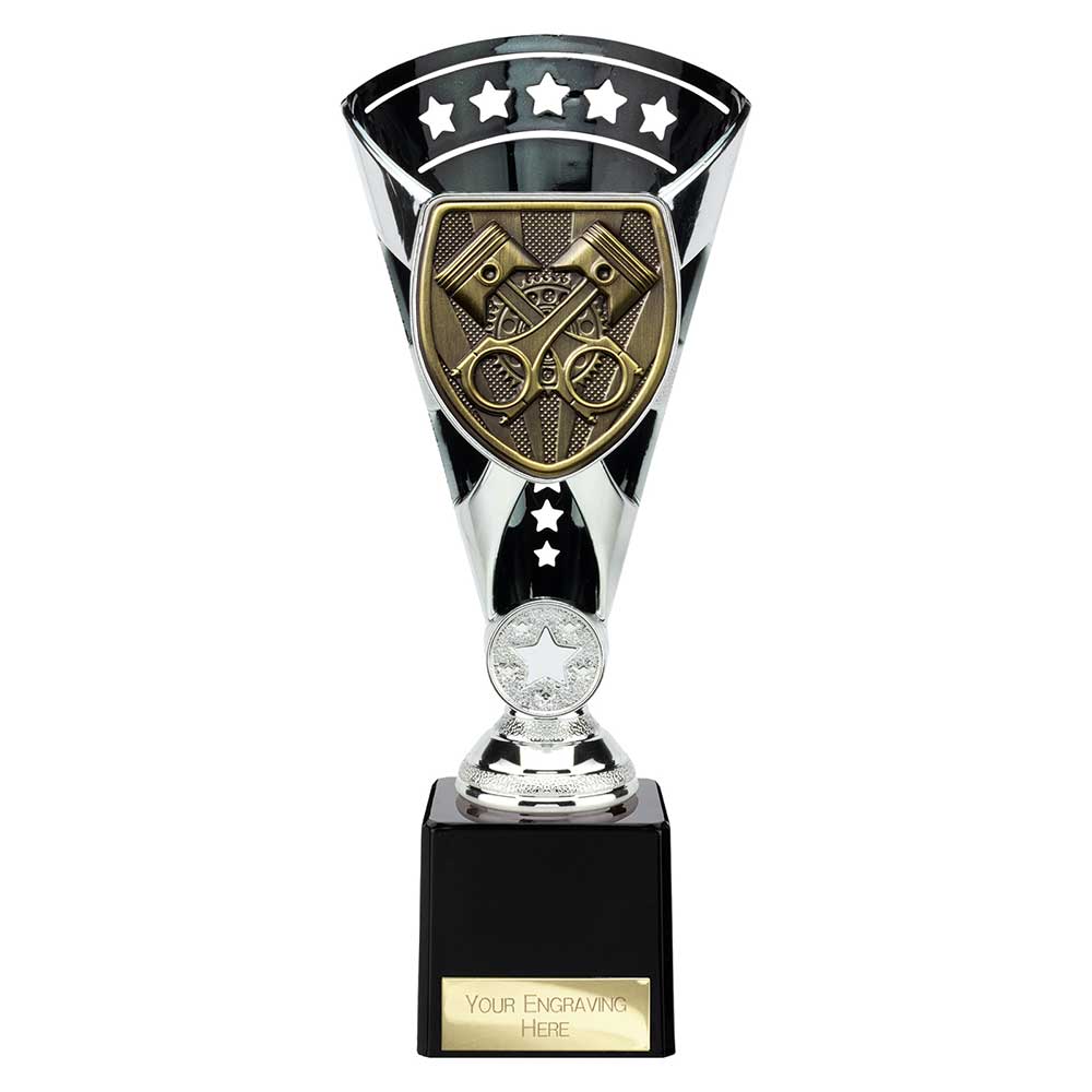 Cobra Star Trophy Cup Motorsport Piston Silver and Black 1 Cobra Star Trophy Cup Motorsport Piston Silver and Black